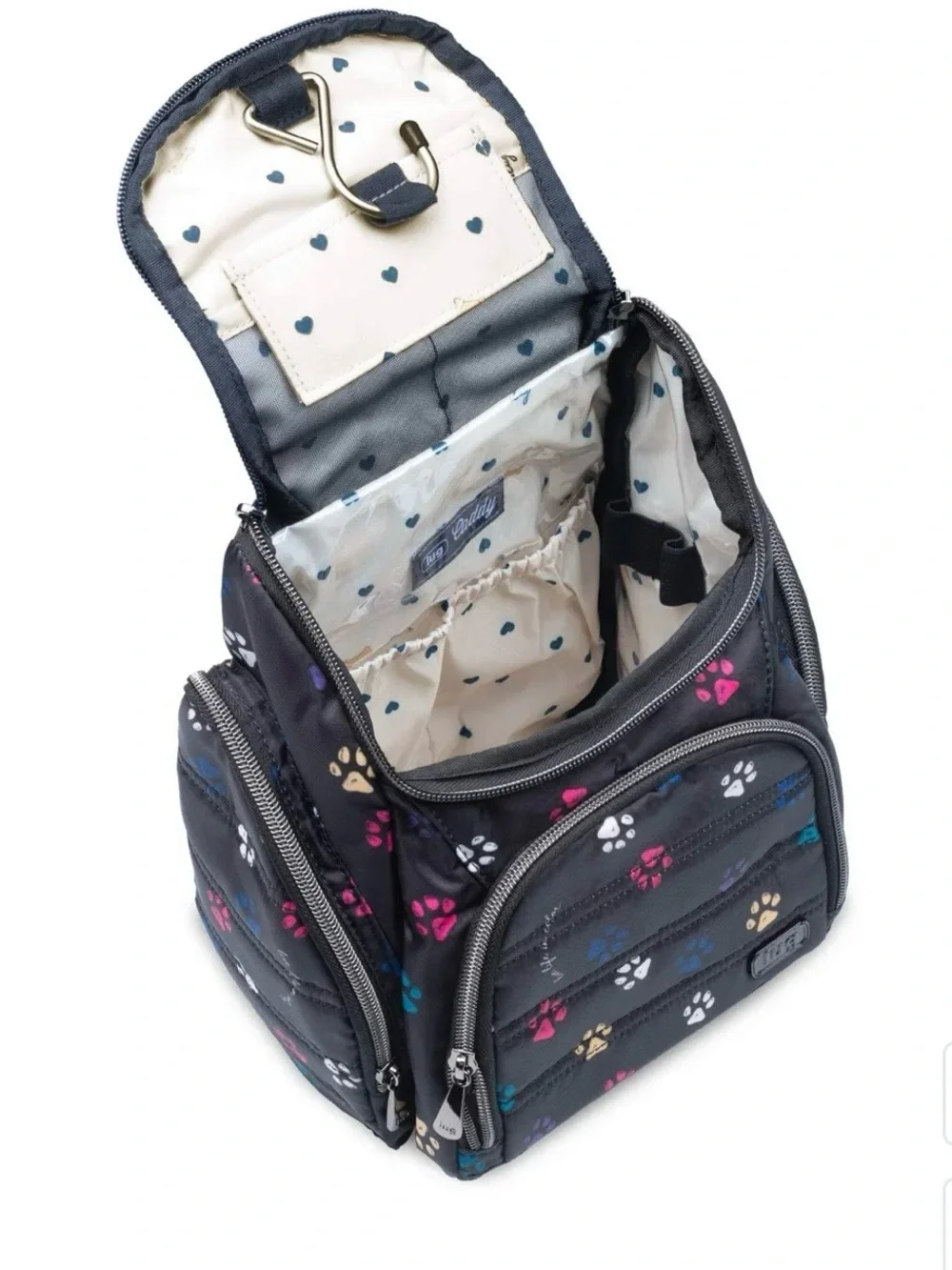 NWT- Lug Caddy Paws Black